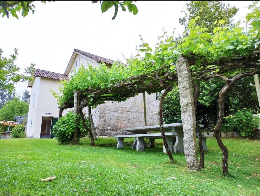 A Vina De Lina. Turismo Rural Con Piscina Y Finca. Pontevedra Exterior foto