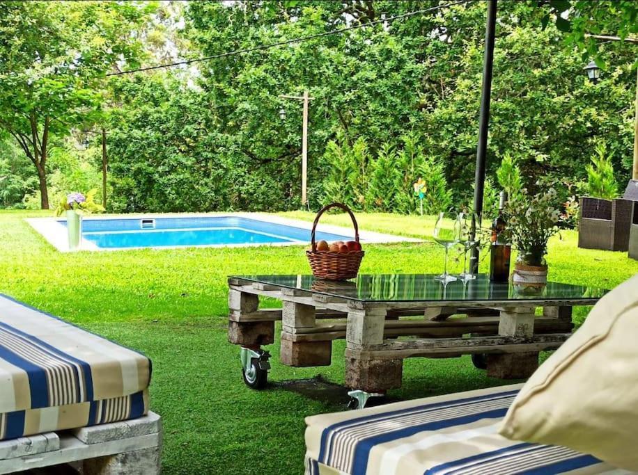 A Vina De Lina. Turismo Rural Con Piscina Y Finca. Pontevedra Exterior foto
